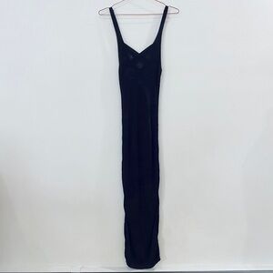 Free People Black Midi Dress